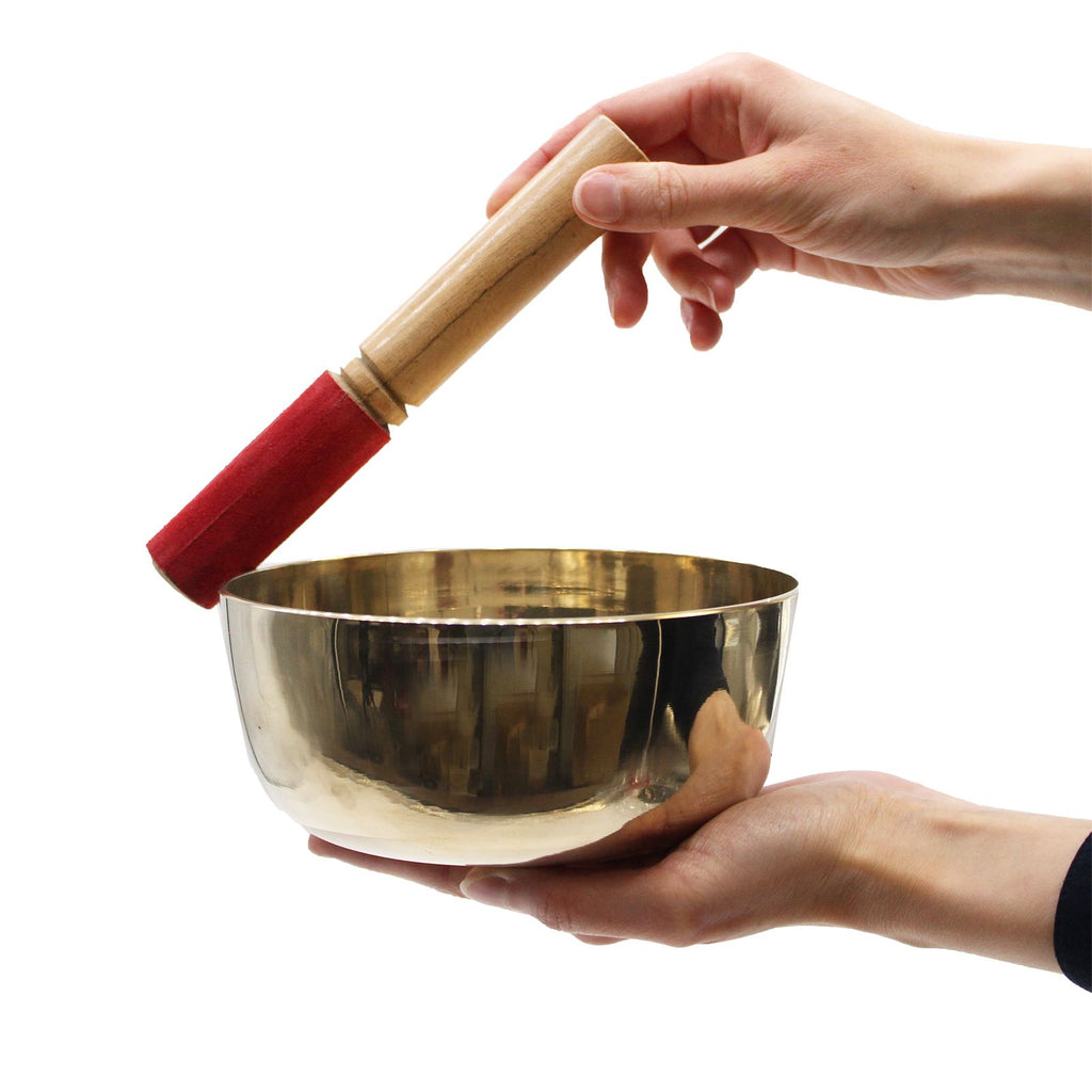 Large Brass Singing Bowl - 17cm – view 2