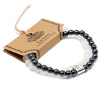 Magnetic Rock Quartz Gemstone Bracelet – view 3