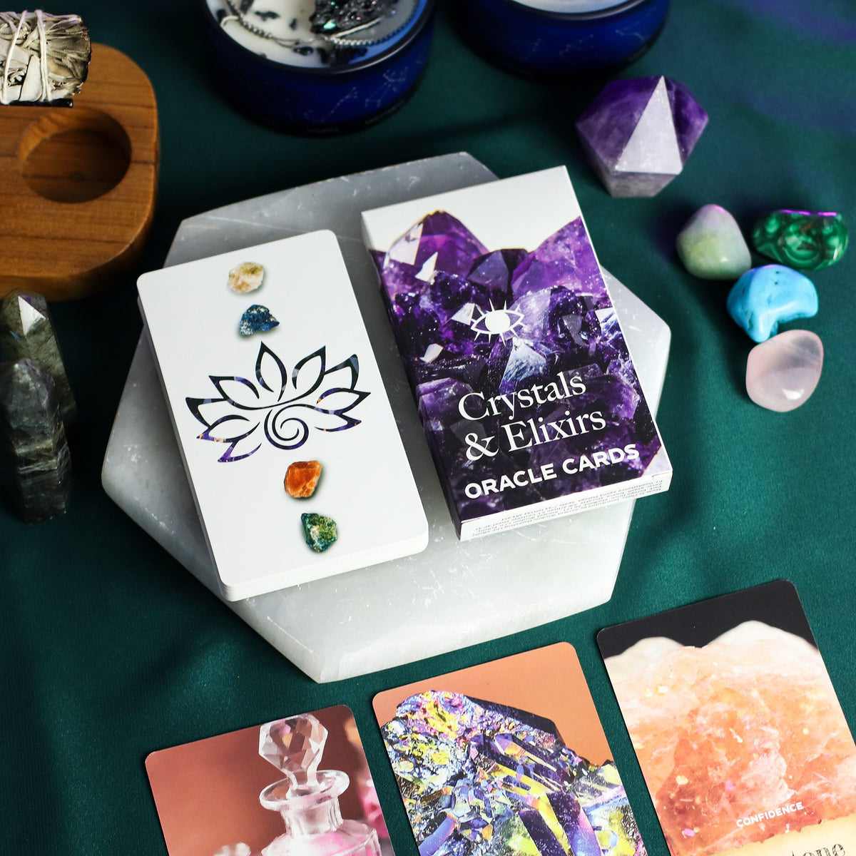 Crystals and Elixirs Oracle Cards - Gemstone Deck – view 5