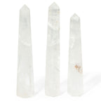 Rock Crystal Six Face Obelisk Point, approx 17cm – view 4