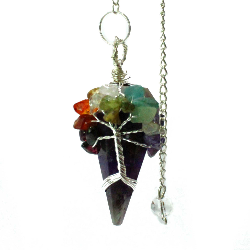 Magic Pendulum - Seven Chakra Amethyst – view 4