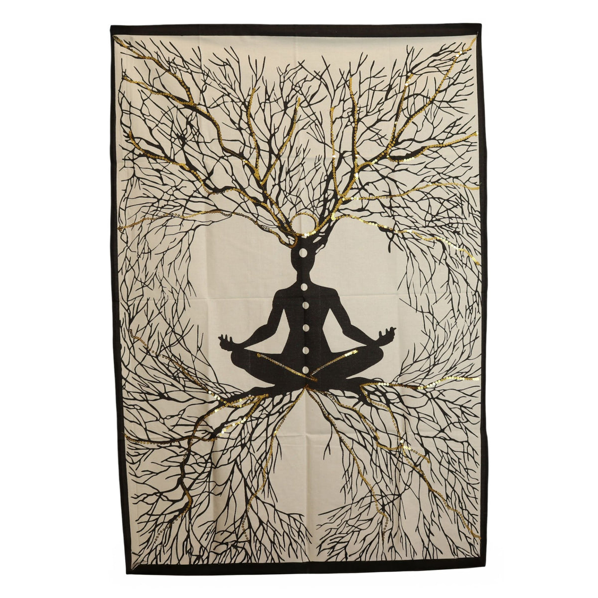 Cotton Wall Art (70x110cm) - Chakra Earth Connection – view 2
