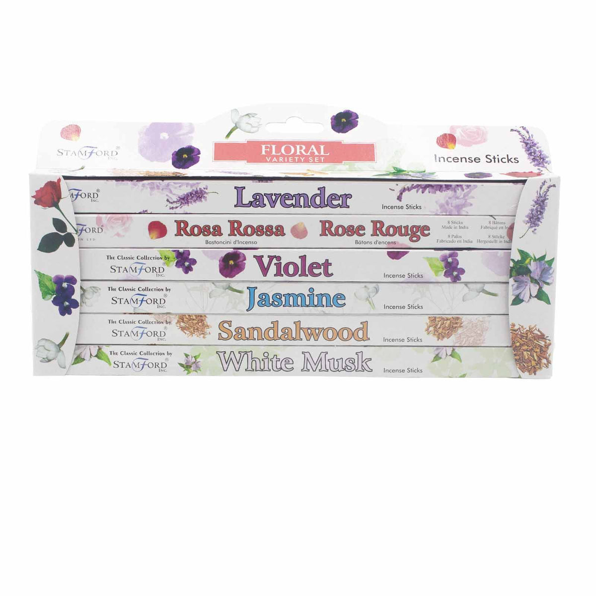 Stamford Floral Incense Gift Set - 6 Fragrance Boxes – view 3
