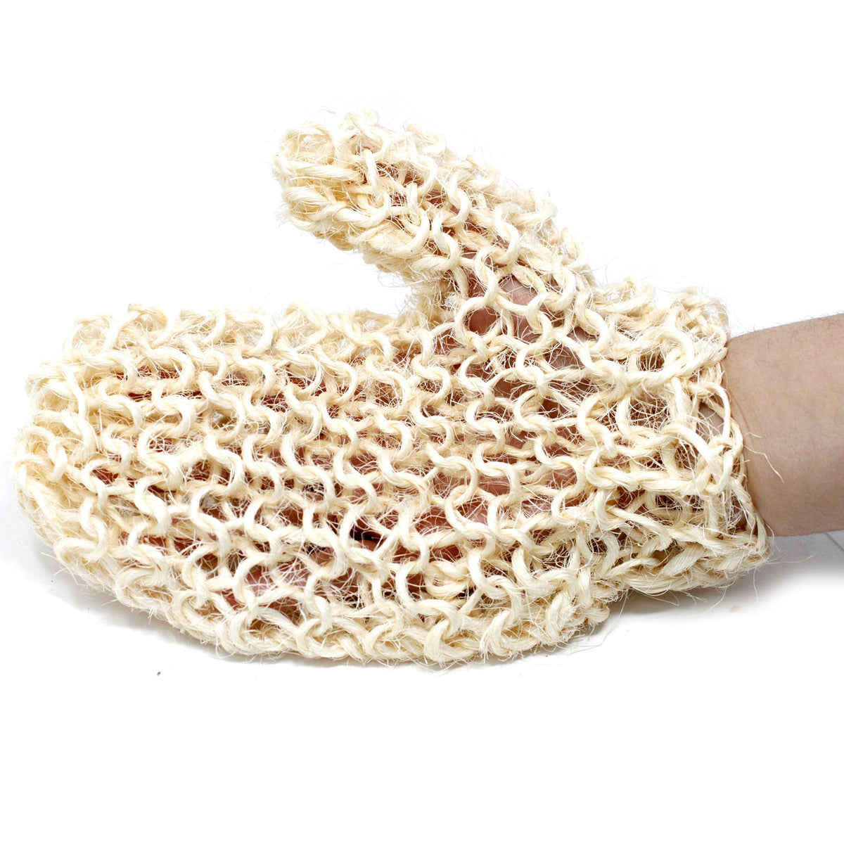 Sisal Sponge and Scrub - Exfoliating Glove – view 2
