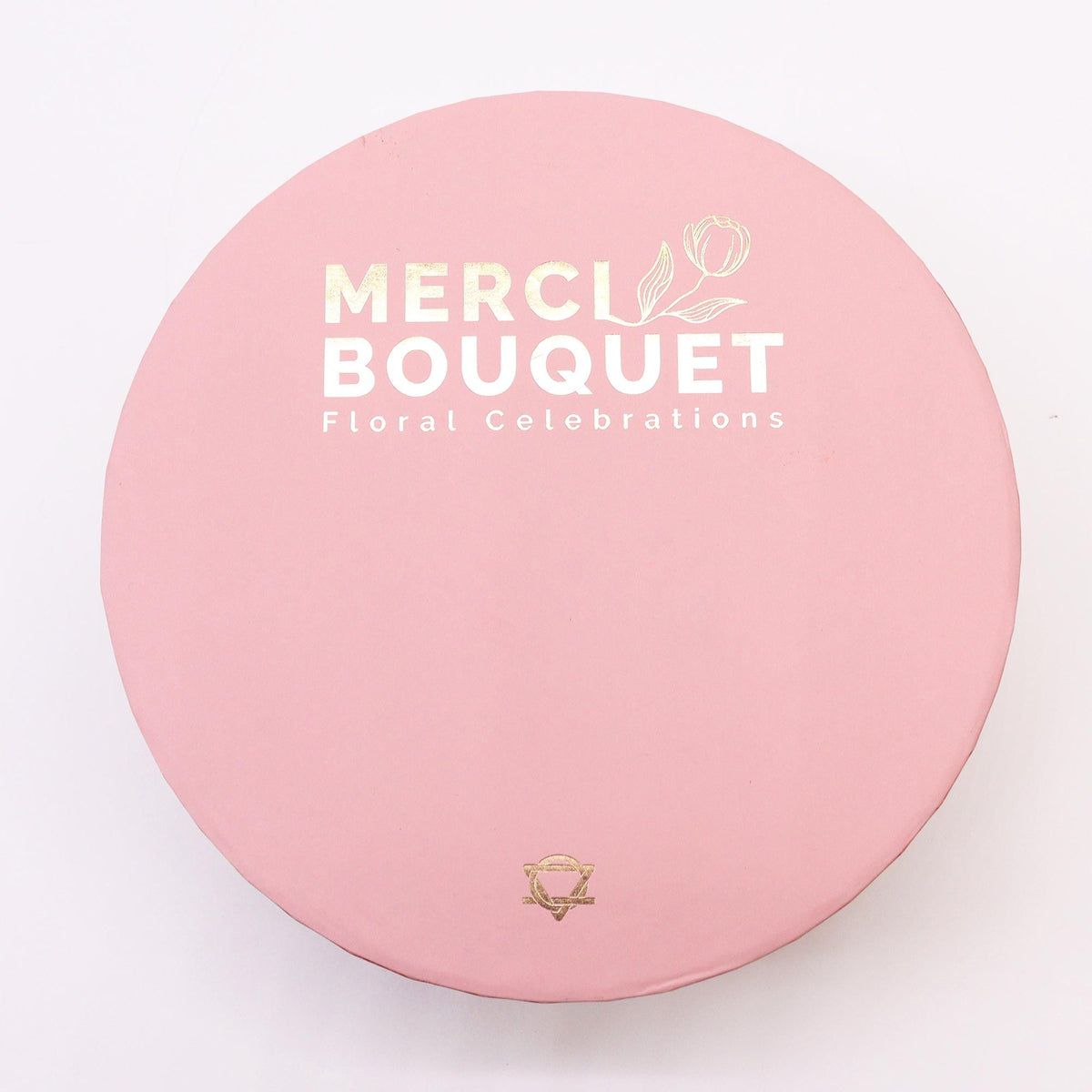Round Soap Flower Gift Box - Baby Blessings Pink – view 5