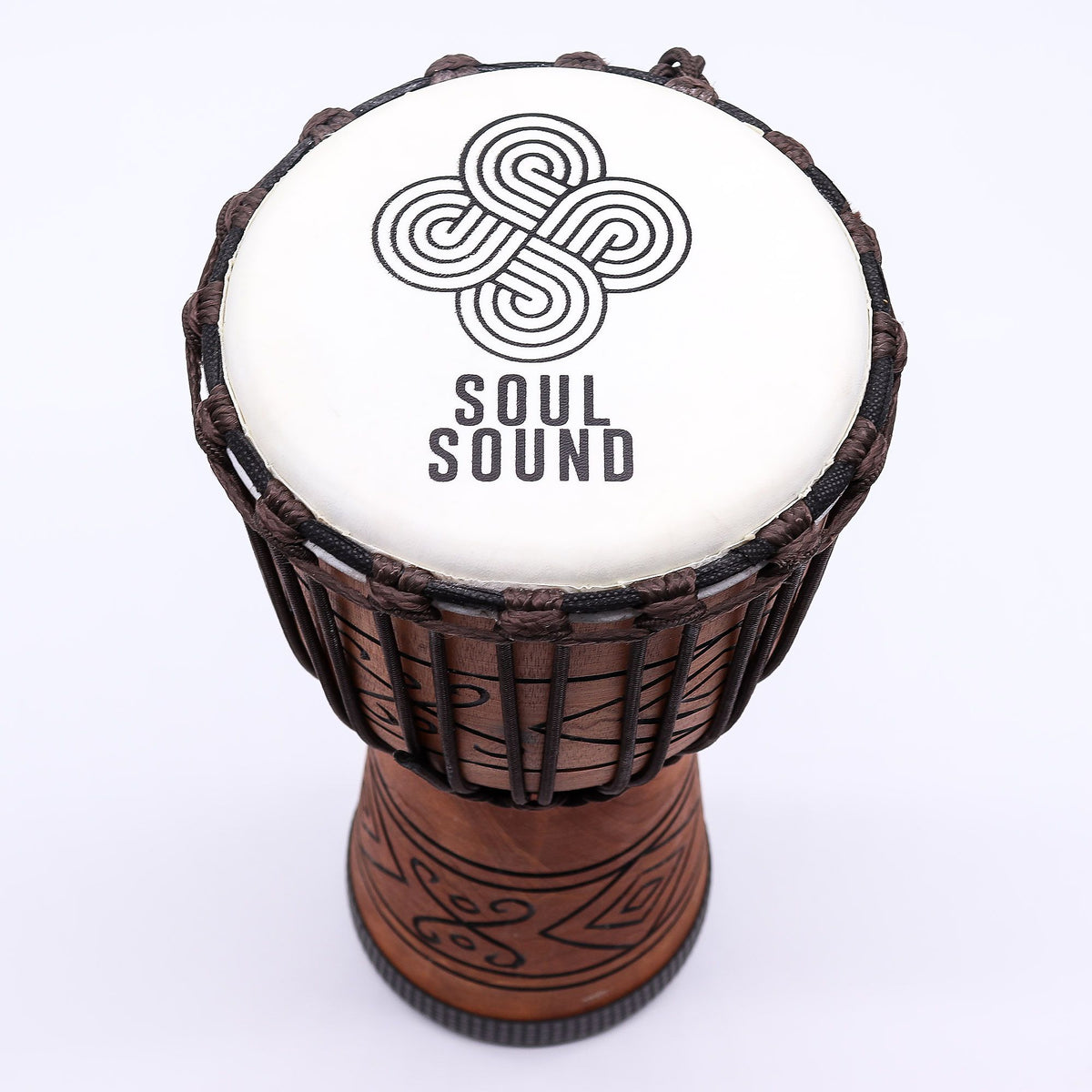 Soul Sound Djembe Drum - Medium 40cm, 18cm Head – view 3