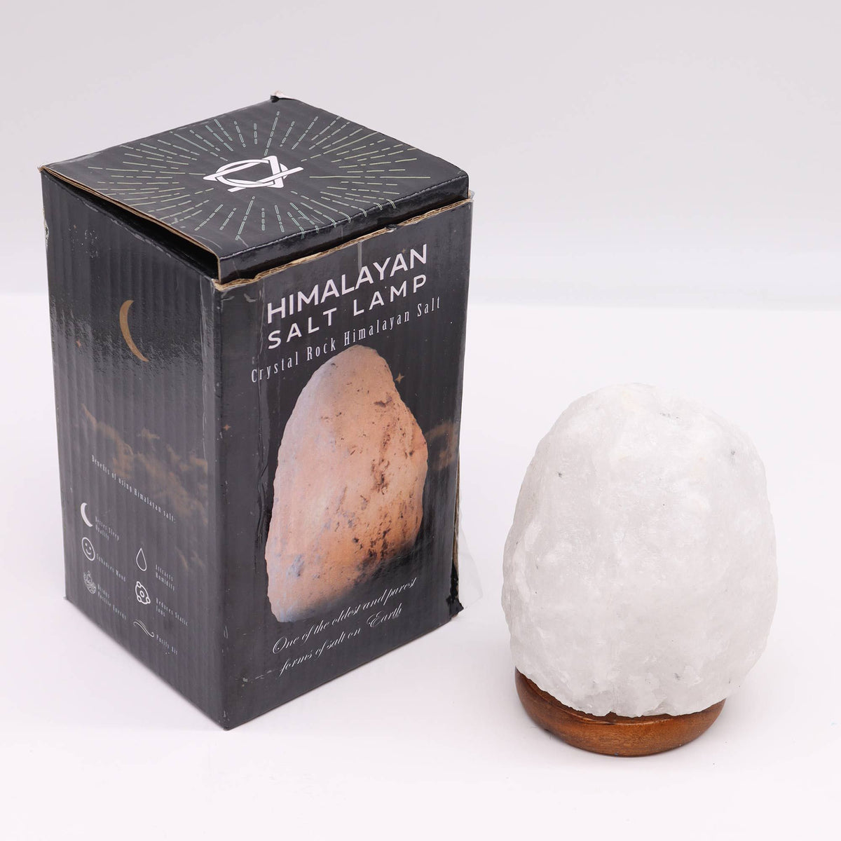 Crystal Rock Himalayan Salt Lamp, 1.5-2 kg – view 3