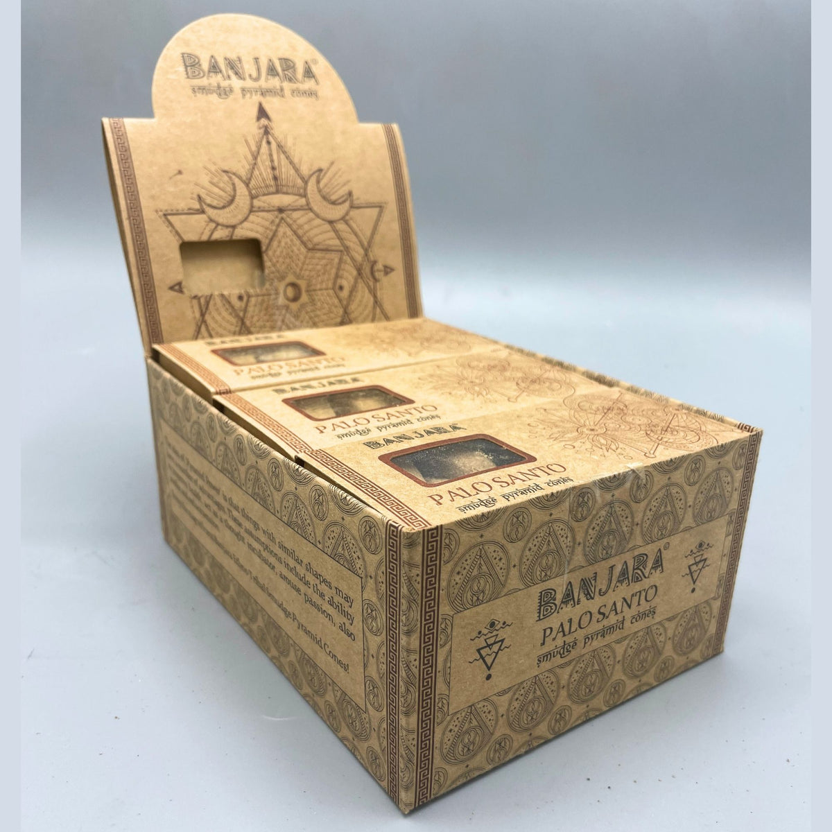 Banjara Palo Santo Smudge Pyramid Cones - Pack of 10 – view 5