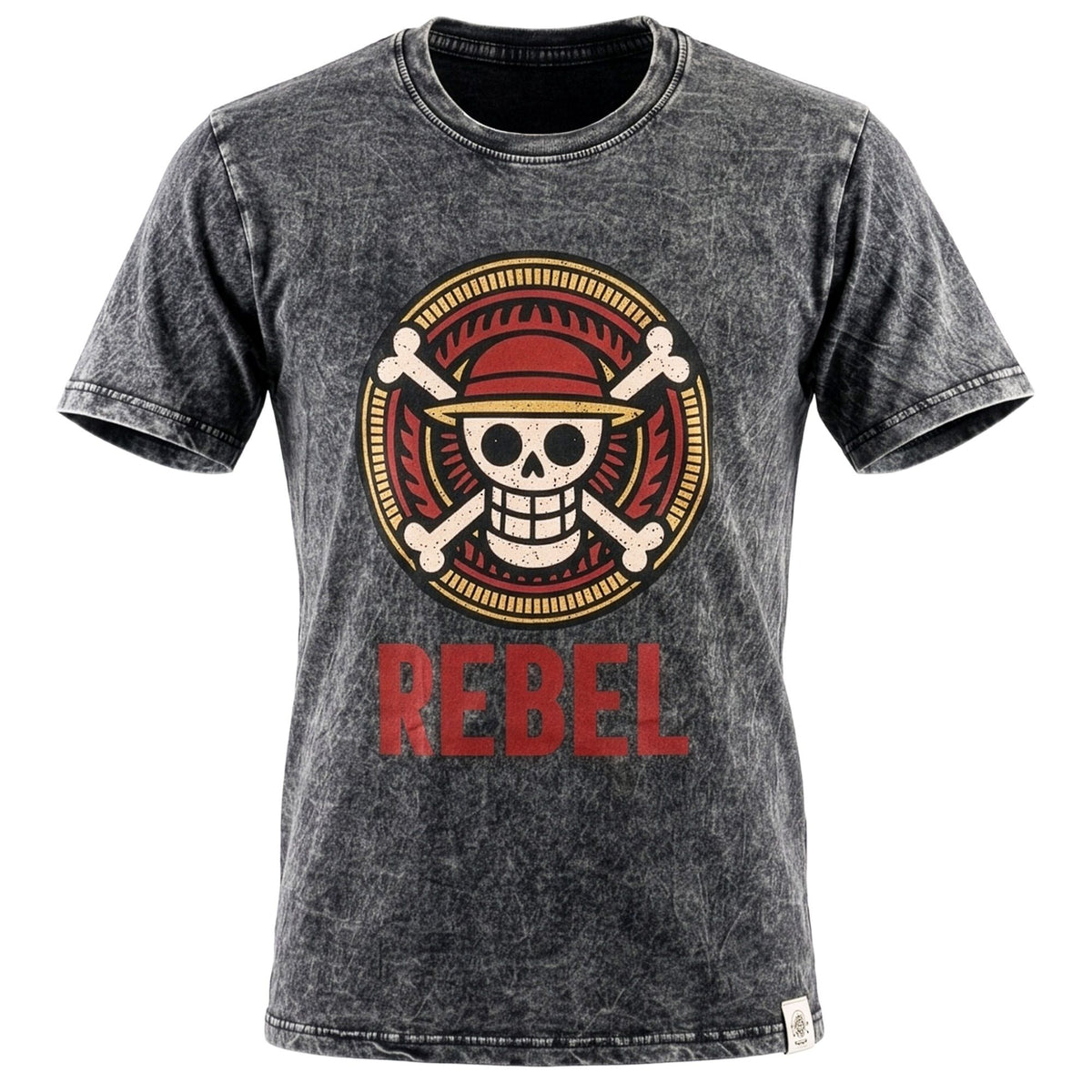 Nomad Sari Stonewashed T-Shirt - Rebel - Charcoal - XL – view 2