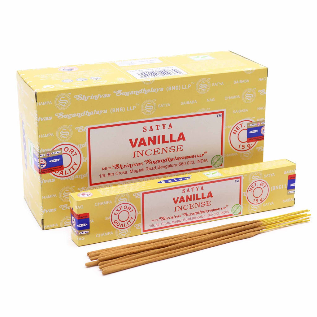 Satya Vanilla Incense Sticks – view 2