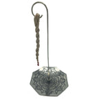 Rope Incense and Silver Plated Holder Set - Mandala Flower – view 5