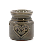 Small Ceramic Oil Burner - Blue Stone Finish – view 4