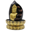 Golden Buddha Tabletop Water Feature, Pouring Pots
