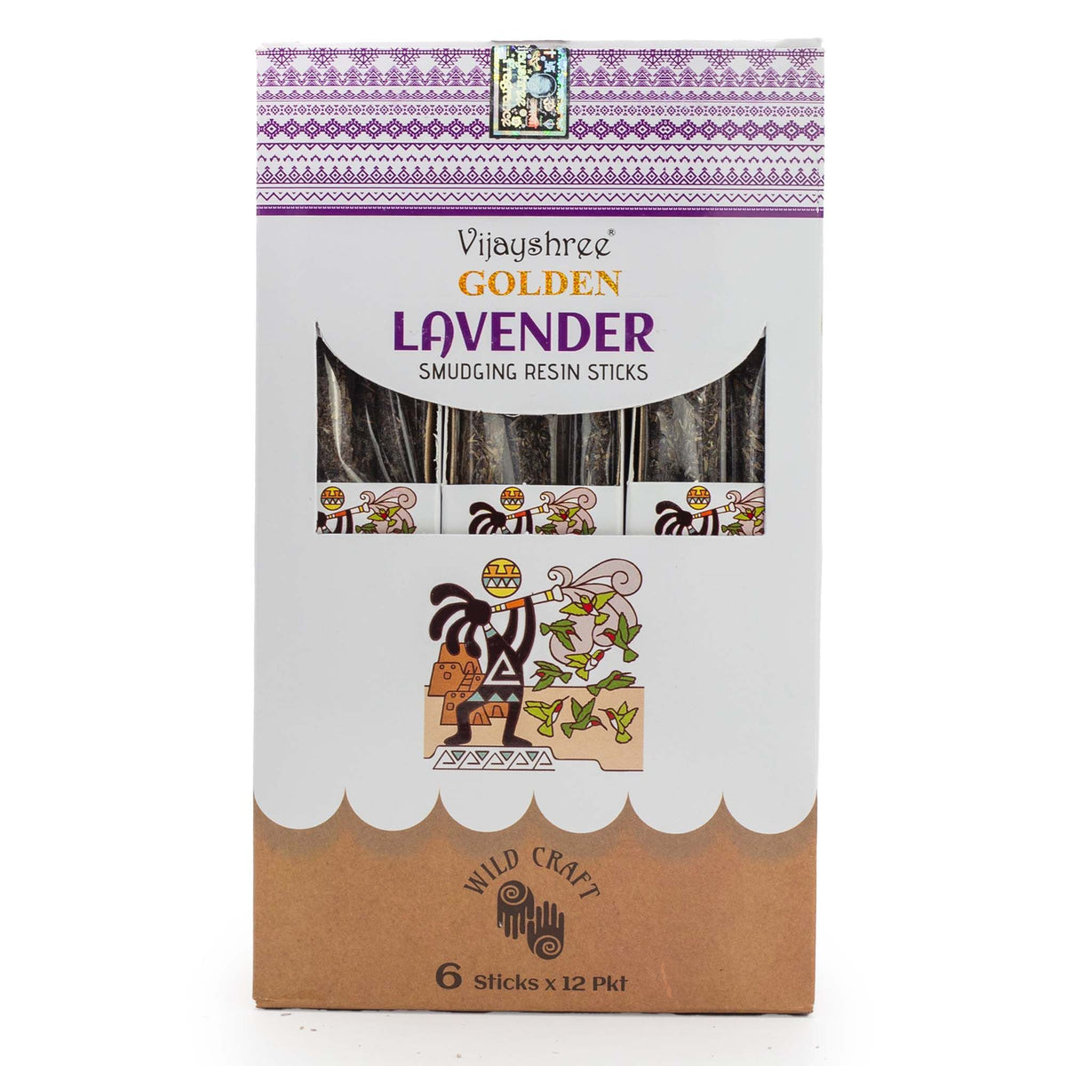 Golden Lavender Smudging Resin Sticks - 30g – view 4