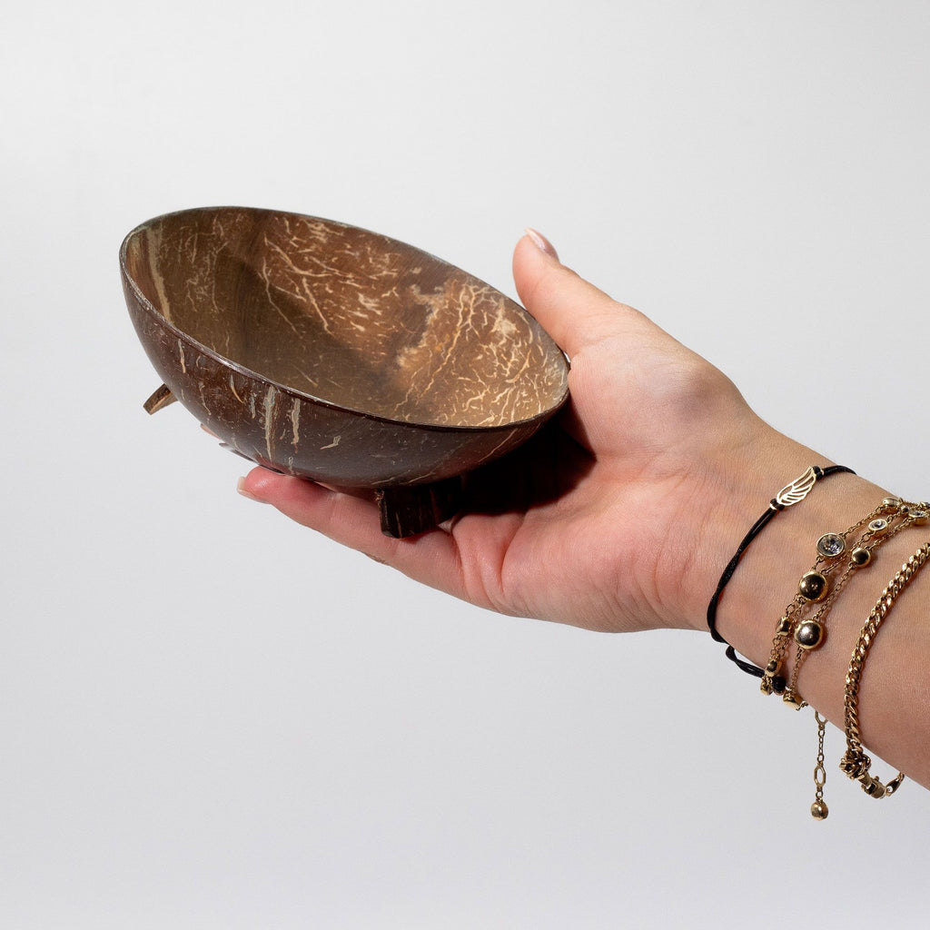 Coconut Shell Soap Dish - Round 11cm – view 4