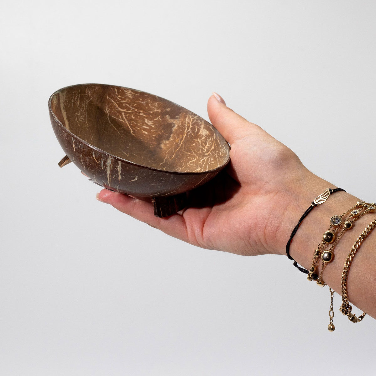 Coconut Shell Soap Dish - Round 11cm – view 4
