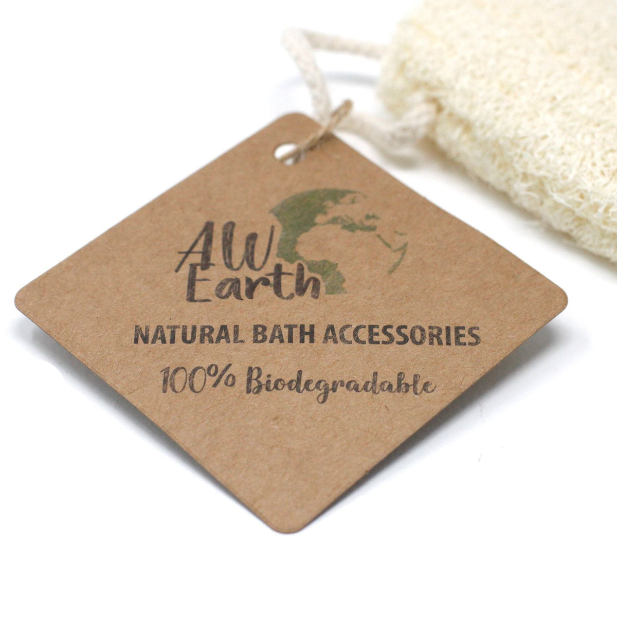 Natural Loofah Scrub on a Rope
