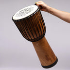 Hamsa Wide Top Djembe Drum - 50cm – view 3