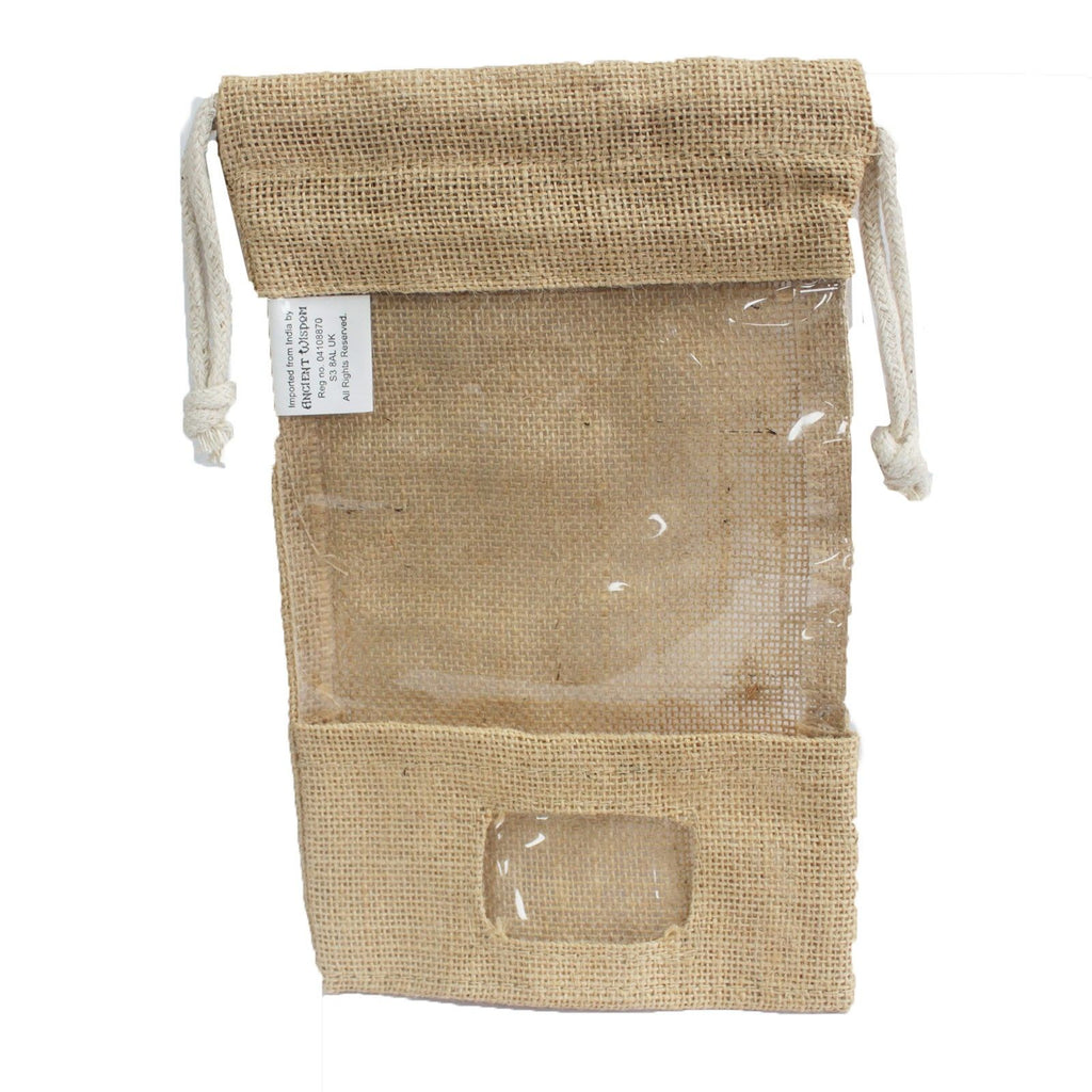 Jute Window Bag with Pocket 25x16cm – view 5