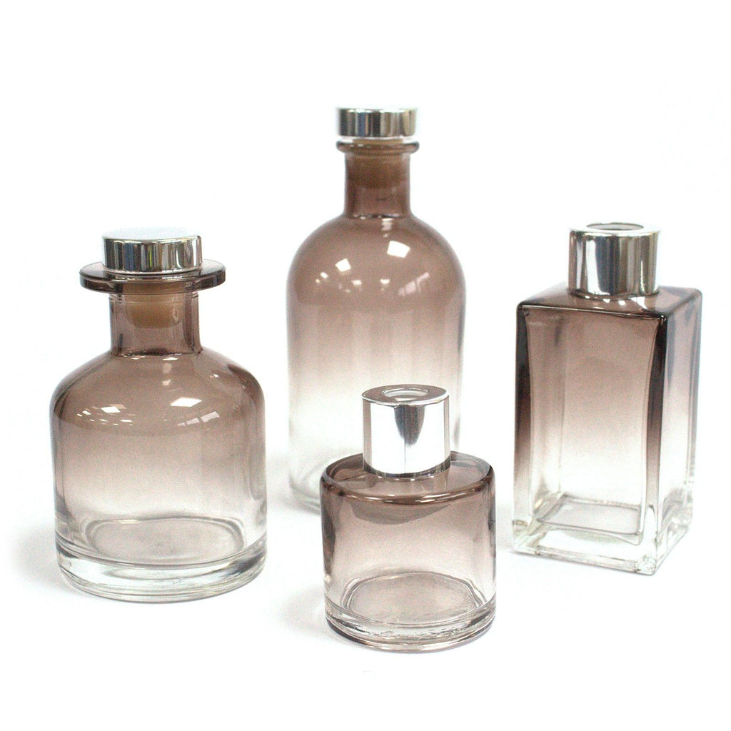 200ml Round Antique Reed Diffuser Bottle - Charcoal – view 2