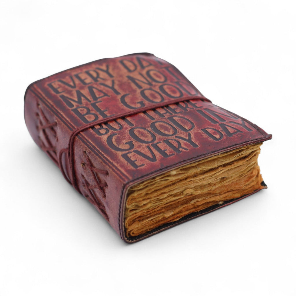 Deckled Notebook, Every Day May Not Be Good – 13x10 cm – view 2