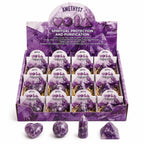 Amethyst Gemstone Shapes Set - Heart, Sphere, Obelisk, Pyramid – view 2
