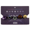 Chakra Gemstone String Bracelet - Ball Beads