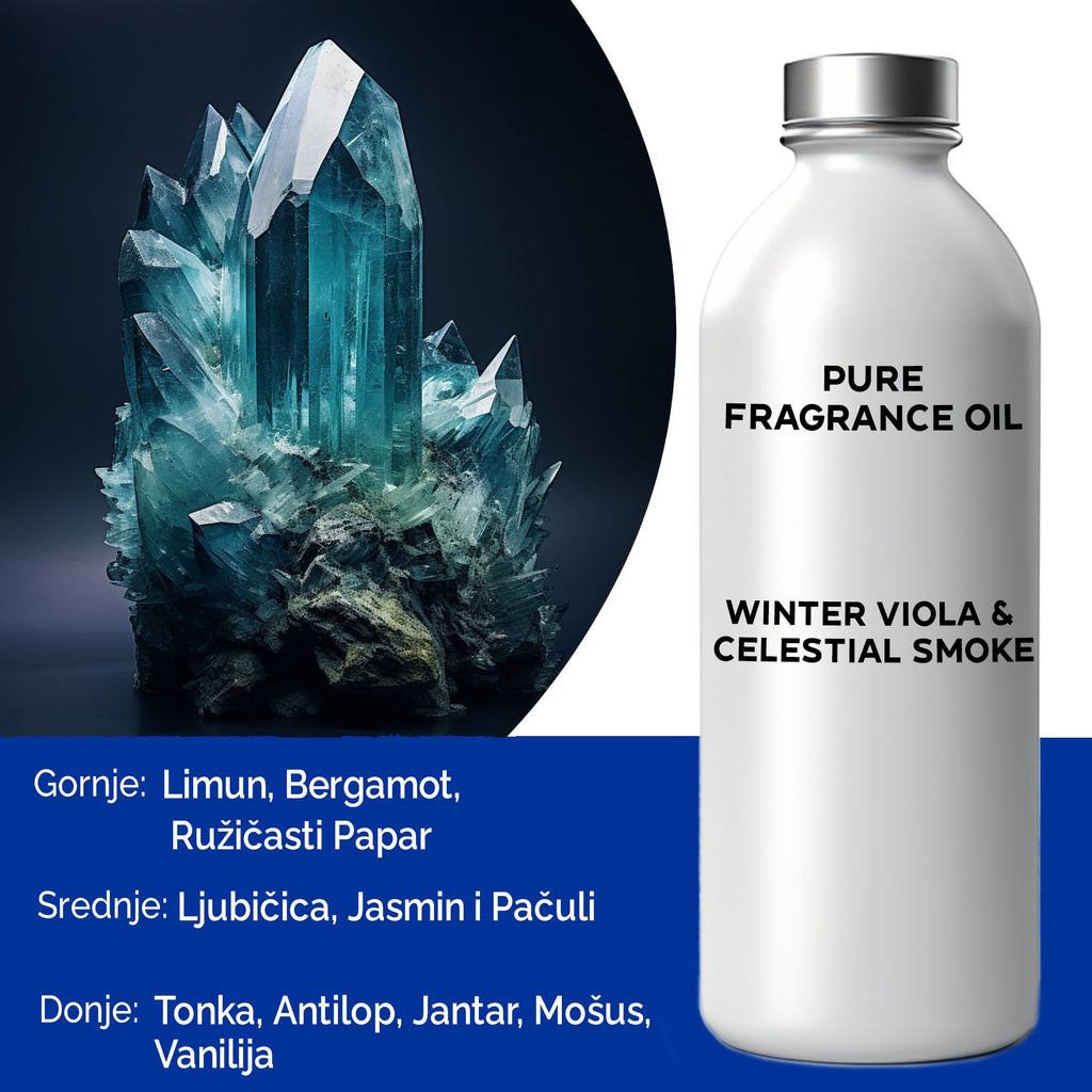 Winter Viola & Celestial Smoke Pure Fragrance Oil - 500ml – view 3