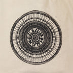 Nomad Sari Tote Bag - Urban Mandala Print - Natural Cotton – view 4