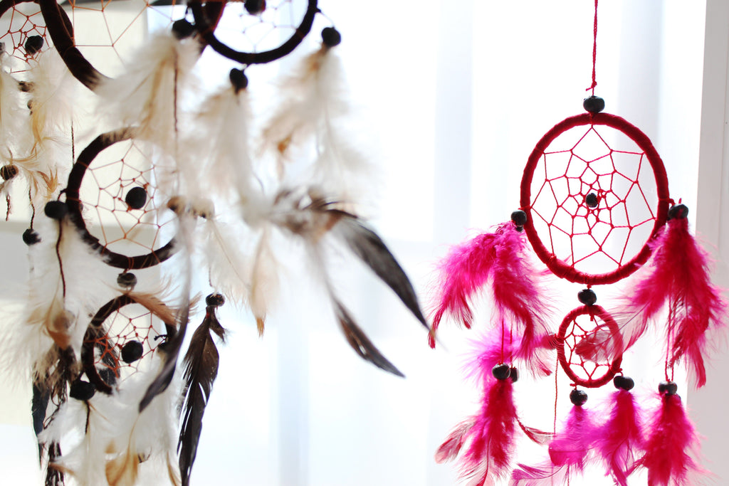 Bali Dreamcatchers Medium Round Rainbow - Set of 6 – view 4