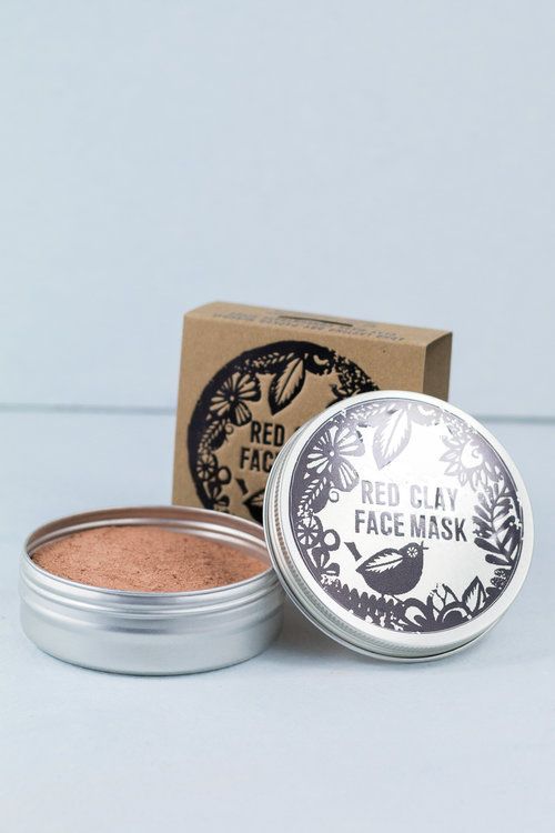 Agnes + Cat Red Clay Face Mask – view 3