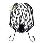Mesh Salt Rock Brazier Lamp – view 2