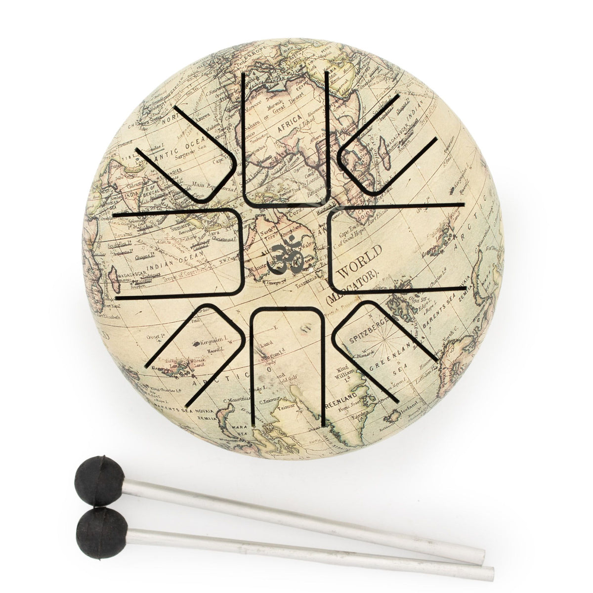 Low Med Happy Drum Atlas Design - 14x7cm – view 6
