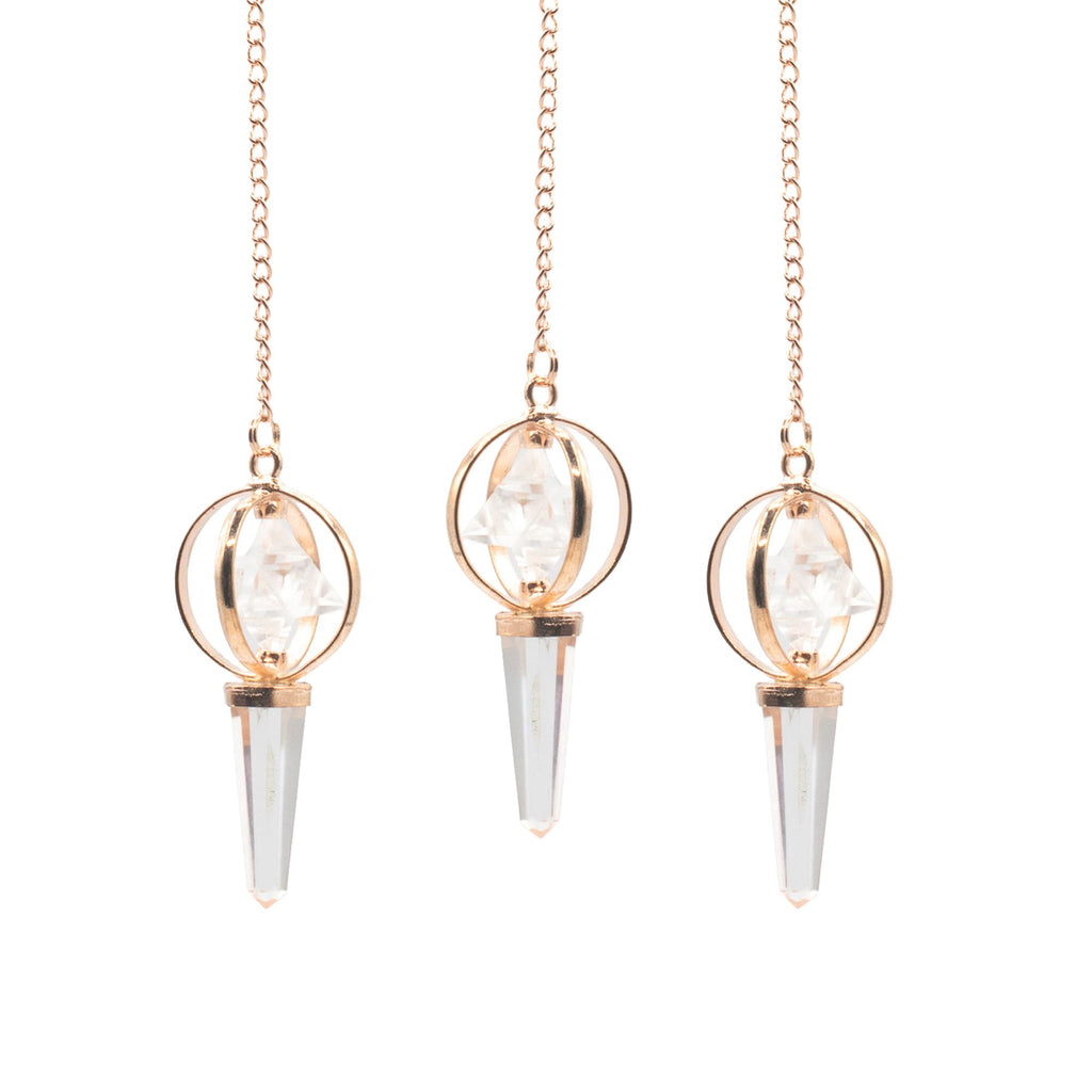 Stellar Gateway Pendulum - Clear Quartz