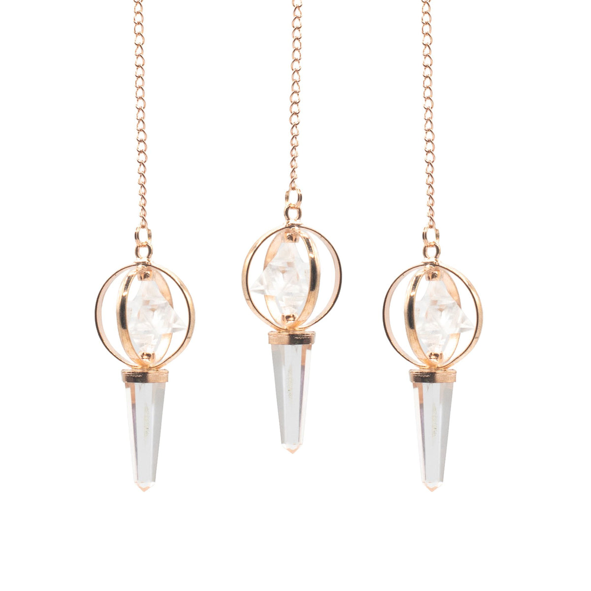 Stellar Gateway Pendulum - Clear Quartz
