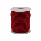 Red Faux Suede Bulk Pendant Cord Roll - 2.5mm x 45m – view 3