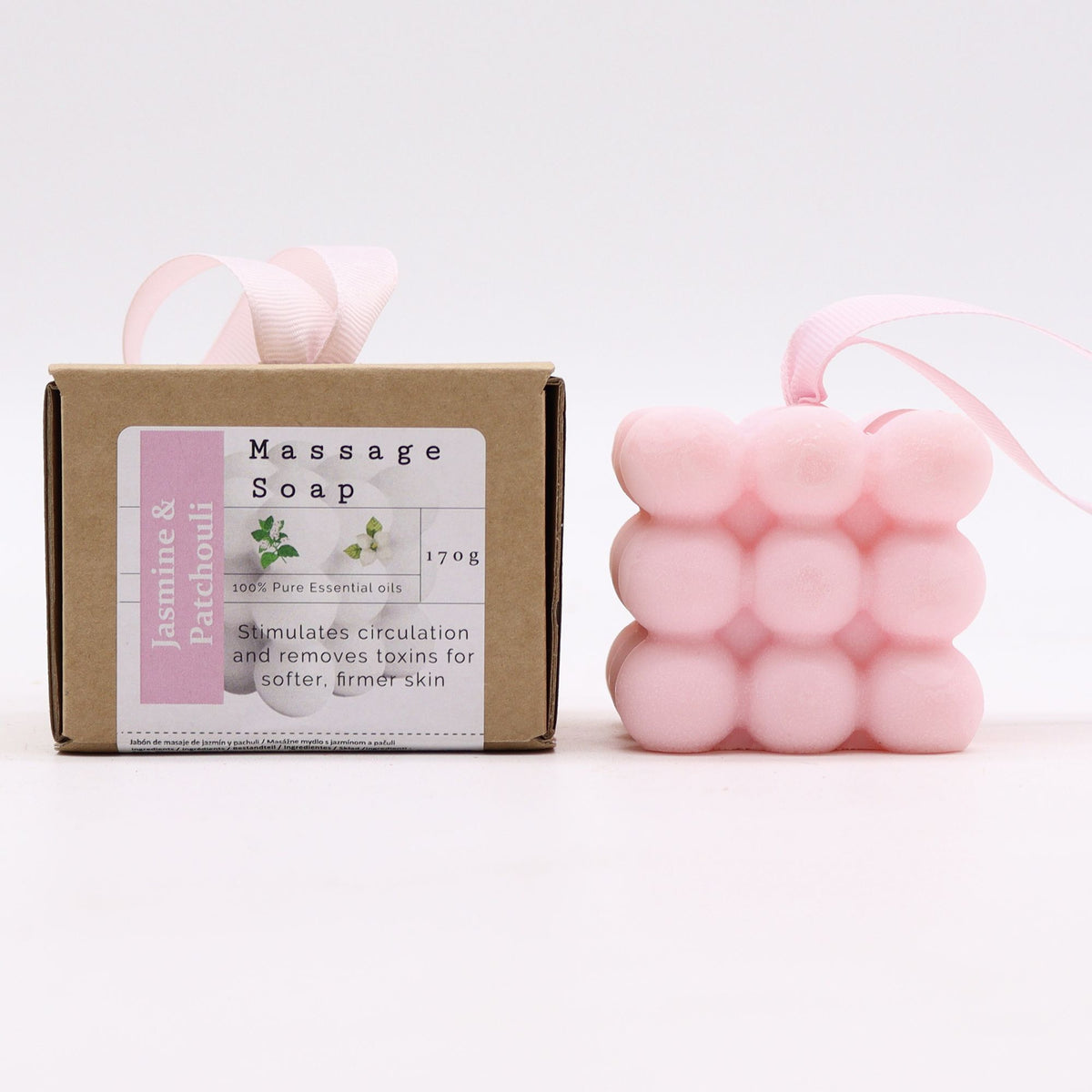 Boxed Massage Soap - Jasmine & Patchouli