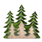 Three Trees 3D Wooden Decoration - 20 x 23 cm