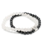 Magnetic Rock Quartz Gemstone Bracelet – view 4
