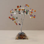 Multi Gemstone Tree with Orgonite Base - 80 Stone – view 3