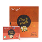 Biofresh French Vanilla Backflow Incense Cones, 40 Pack