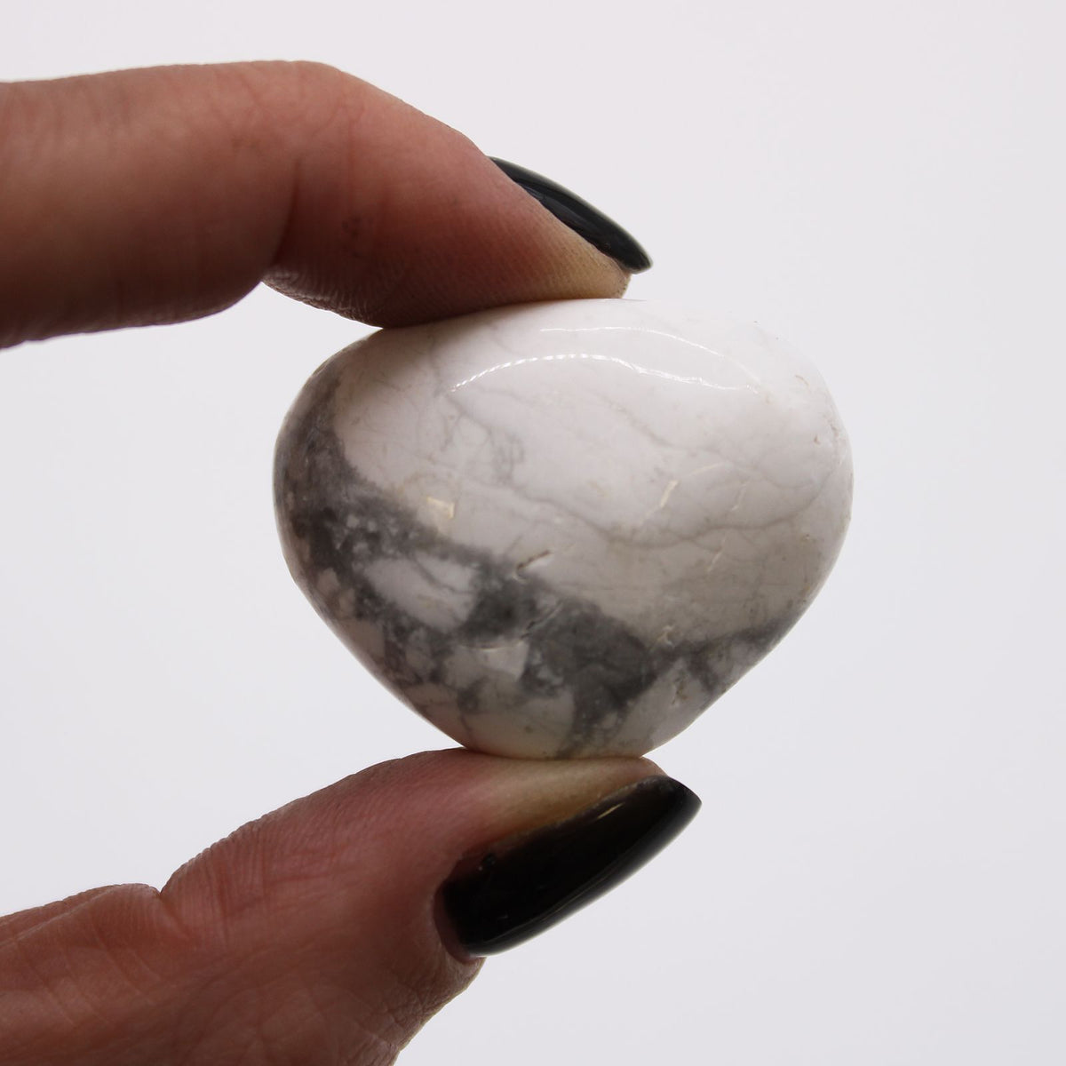 White Howlite Medium Tumble Stones - Bag of 12 – view 2