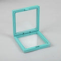 Medium 3D Floating Frame Display 9x9cm - Teal
