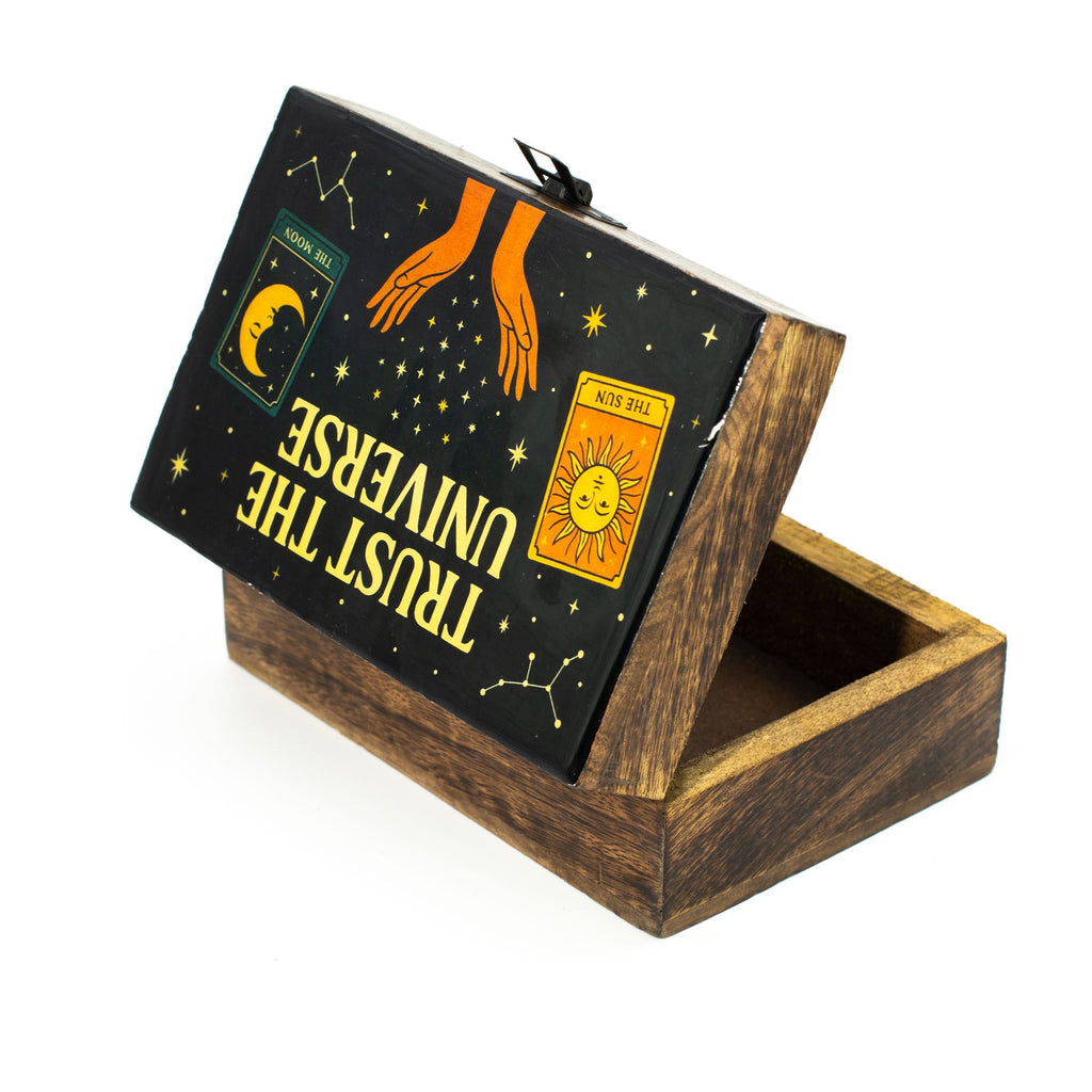 Medium Enamelled Box - Trust the Universe – view 2