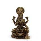 Brass Laxmi Miniature Statue - 30mm – view 4