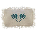 Cotton Cushion Cover - Palm Tree - 30x50cm