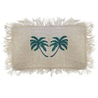 Cotton Cushion Cover - Palm Tree - 30x50cm