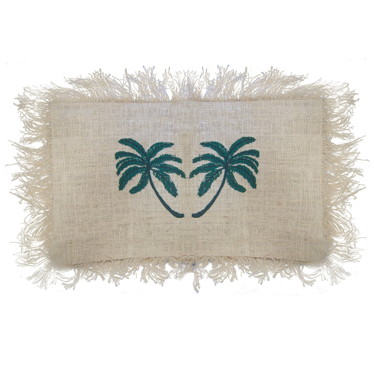Cotton Cushion Cover - Palm Tree - 30x50cm