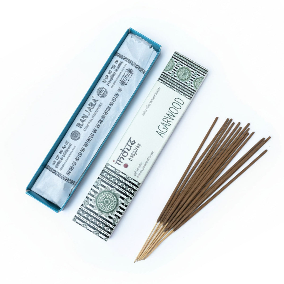 Indus Treasures Agarwood Incense Sticks 15g – view 4
