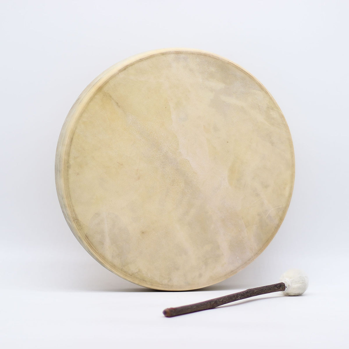 Spirit of the Eagle Shaman Drum with Carved Beater - 40cm – view 11